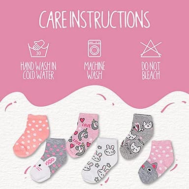 Cherokee Little Girls 12 Pack Shorty Socks - Image 4