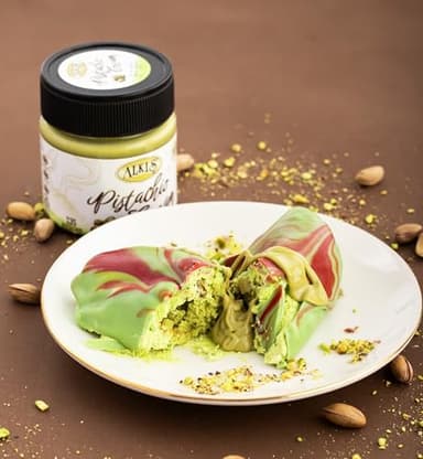 Pistachio Cream, Pistachio Paste, Pistachio Spread, Pistachio Cream for Dubai Chocolate Bar, 7.05 oz.(200gr) - Image 9
