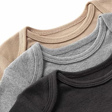 Burt's Bees Baby Unisex Baby Bodysuits 100% Organic Cotton Infant Gender Neutral Short Sleeve One Piece Outfit, NB - 24M - Image 7