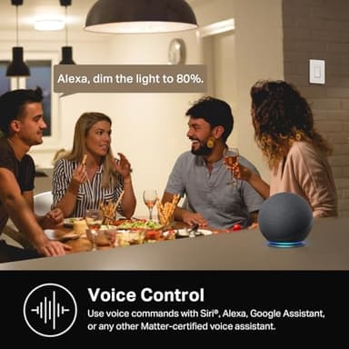 Kasa Smart Dimmer Switch HS220P3, Single Pole, Needs Neutral Wire, 2.4GHz Wi-Fi Light Switch Works with Alexa and Google Home, UL Certified,, No Hub Required, 3-Pack - Image 4