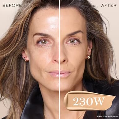 Lancôme Teint Idole Ultra Wear Natural Matte Foundation- Longwear, Medium-Full Coverage, Natural Finish, Waterproof & Hydrating - 230W (Light to Medium Olive Skin with Warm/Peachy Undertones), 1 Fl Oz - Image 3