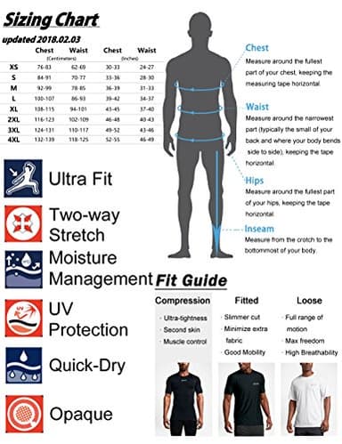 HUGE SPORTS Wildling Series UV Protection Quick Dry Compression Rash Guard (Lion,L) - Image 2