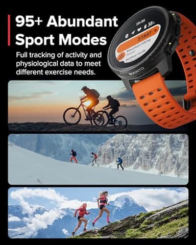 SUUNTO Vertical Solar GPS Adventure Watch, Premium Multisport Watch w/1.4 inch Touchscreen, Free Global Offline Maps, 60-Day Battery Life, Training Records, Heart Rate & Sleep Tracking, Steel Canyon - Image 8