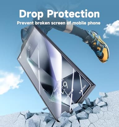 MAGIC JOHN 2 Pack for Samsung Galaxy S24 Ultra Tempered Glass Screen Protector, Auto Dust-Elimination Installation, Bubble Free, HD Clear, Easy Installation - Image 4