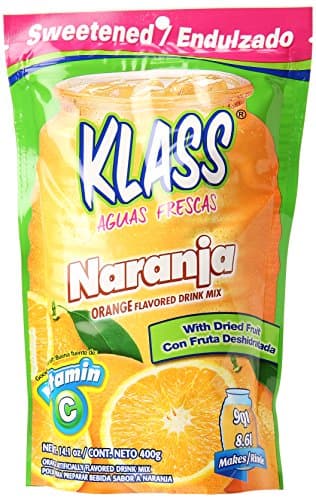 Klass Listo Orange Drink Mix - Image 1