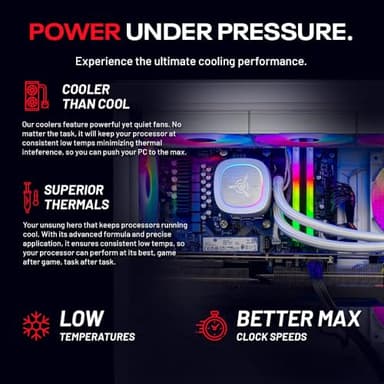 Skytech Gaming Azure 3 Gaming PC, AMD Ryzen 7 9700X 3.8GHz, NVIDIA RTX 5060, 1TB NVMe SSD, 32GB DDR5 RAM 6000, 850W Gold ATX 3 PSU, 360 ARGB AIO, Wi-Fi, Win 11, Desktop - Image 7