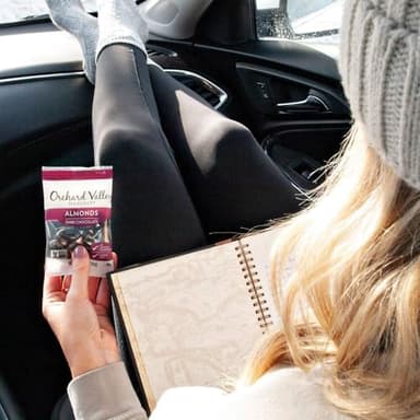 Orchard Valley Harvest Dark Chocolate Almonds, 1 Ounce Bags (Pack of 15), Gluten Free, Non-GMO, No Artificial Ingredients - Image 7