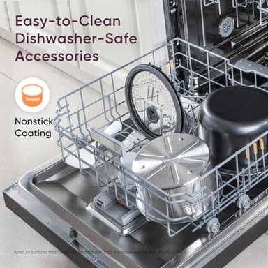 COSORI Rice Cooker 10 Cup, 24h Keep Warm, Non-stick Ceramic Inner Pot, 18 Functions Fuzzy Logic Rice Maker with Stainless Steel Steamer Basket, Sauté, Slow Cooker, Black - Image 7