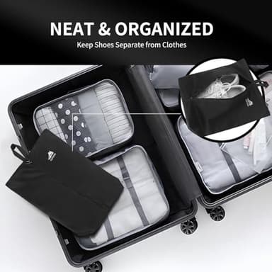 Yupoxiu Smell Proof Cleat Bag - Odor Absorbing, Water-Resistant & Lightweight Shoe Organizer for Soccer, Golf, Gym & Travel - Image 6