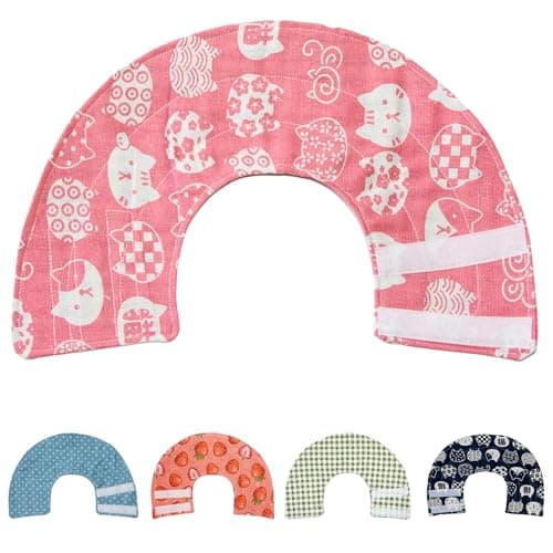 Cat Cone Collar Adjustable After Surgery, Comfortable Pet Cone E-Collar for Large Medium Small Cats Kitten Puppy to Stop Licking(Pink Cat-L) - Image 1