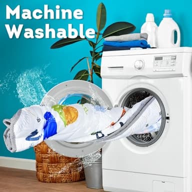 Baby Play Mat，Thick Soft 50" X 50" Playpen mat, Non-Slip and Machine Washable Baby Play Mats for Floor，Crawling Mat for Babies, Toddlers & Infants to Play and Learn (Animal Alphabet-A) - Image 7