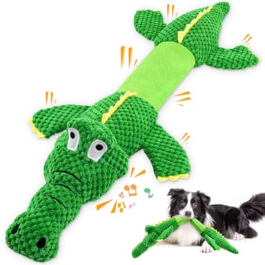 WOWBALA Dog Toys for Aggressive Chewers : Tough Interactive Tug of War Dog Toys-Squeaky Chew Toys for Small,Medium,Large Breed - Image 1