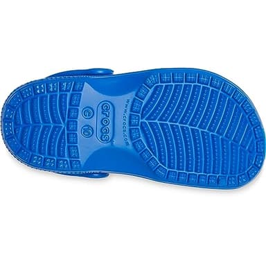 Crocs Classic Clogs, Blue Bolt, 13 US Unisex Little Kid - Image 3