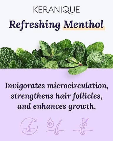 Keranique Volumizing Shampoo and Conditioner Set for Hair Repair and Growth with Biotin and Keratin for Women, Thinning Hair Formula, 8 Fl Oz Each - Image 5