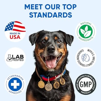 Omega 3 Fish Oil for Dogs Chews - Dog Skin & Coat Supplement for Itch Relief, Hot Spot Treatment - USA Product - Salmon Oil for Dogs Itching Skin Relief, Shedding, Hip & Joint Health - 120 Soft Treats - Image 6