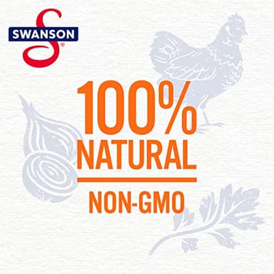 Swanson 100% Natural Chicken Broth, 48 oz Carton (Case of 8) - Image 6