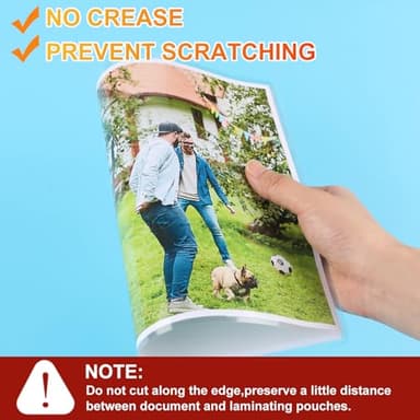 CAREGY Thermal Laminating Pouches, 300 Pack Laminating Sheets, 3 Mil, 9 x 11.5 Inches Lamination Sheet Paper for Laminator, Clear, Letter Size, Office and School Supplies - Image 6