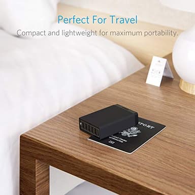 Anker Charger, 60W 6 Port USB Charging Station, PowerPort 6 Multi USB Charger for iPhone 14/13 Series, iPad Pro/Air/Mini, Galaxy S23/S22/S21, Note 20 Ultra, LG, HTC, and More - Image 4