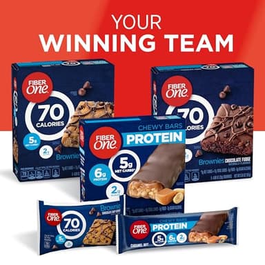 Fiber One 70 Calorie Soft-Baked Bars, Cinnamon Coffee Cake, 6 Bars, 5.34 oz (Pack of 8) - Image 7