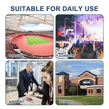 Oraben Clear Backpack for Stadium Events Clear Bag Small Stadium Backpack Waterproof 12x6x12 for Women Men Adult Concert Sports - Image 8