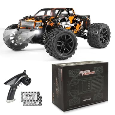 HAIBOXING 1:18 Scale RC Monster Truck 18859 36km/h Speed 4X4 Off Road Remote Control Cars,Waterproof Electric Powered RC Cars All Terrain Toys Vehicles with 2 Batteries, Xmas Gifts for Kid and Adults - Image 1