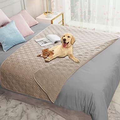 Ameritex Waterproof Blanket Reversible Dog Bed Cover Pet Blanket for Furniture Bed Couch Sofa - Image 6