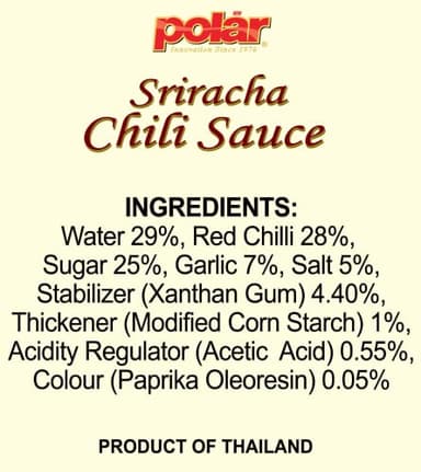 MW Polar Sriracha Chili Sauce 7.5 oz (Pack of 1), Hot Sauce for Pho, Breakfast, Eggs & Toast, Sandwich, Taco, Sushi, Spicy Mayo, No Artificial Colors - Image 3