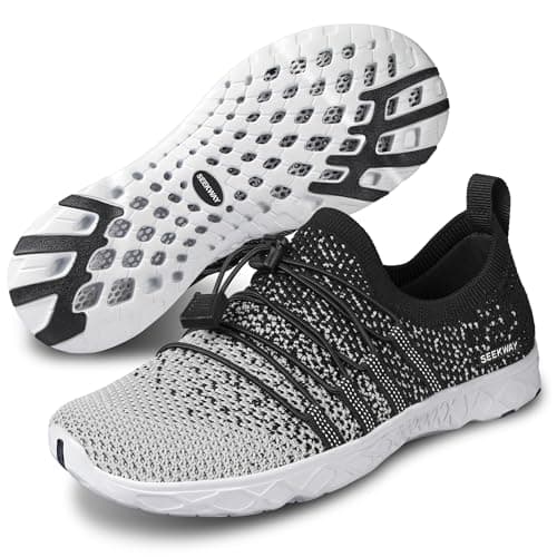 SEEKWAY Mens Womens Water Shoes Quick Dry Aqua Shoes Barefoot for Beach Surf Hiking Pool Water Sports - Image 1