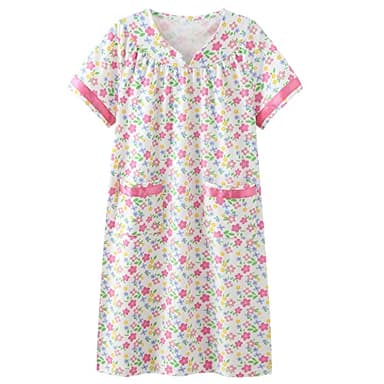 EBYTOP Old Lady Costume for Kids Halloween 100th Day of School Girls Dress up Granny Wig Grandma 100 Days Glasses Cane,1-PK 4-6 Years - Image 2