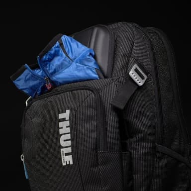 Thule Crossover 32L Backpack - 15inch MacBook Pro / 15.6inch PC/Tablet compatible - Crush proof sunglass/tech pocket - Travel backpack - Carry on sized backpack,Black - Image 17