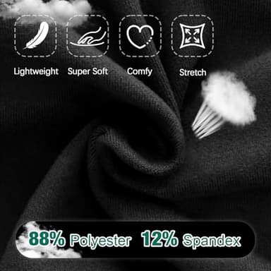 Walifrey Womens Joggers with Pockets, Drawstring Sweatpants Women for Lounging Jogging Gym and Workout Black,1 Pack Black L - Image 7