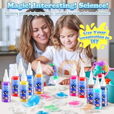 Aqua Fairy Water Gel Kit, Magic Water Elf Toy Kit, Toys Gifts for 3-12 Year Old Boys Girls Kids, Craft Kit with 24 Colors Magic Gel and 20 Shape Molds, Party Favors, Arts & Crafts DIY STEM Toy - Image 3