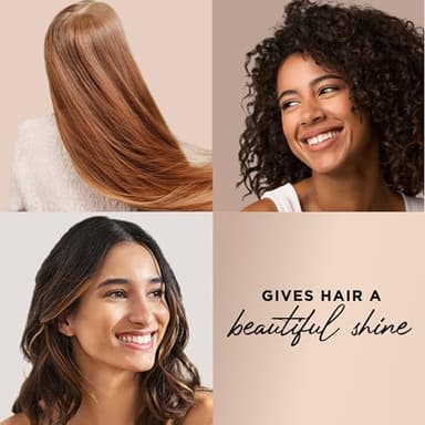 Hair Food Coconut & Argan Oil Heat Protectant Leave-In Spray for All Hair Types, 450°F Heat Protection, Sulfate-Free, Paraben-Free, Dye-Free, Alcohol-Free, Adds Shine, 6.4 Fl Oz - Image 3