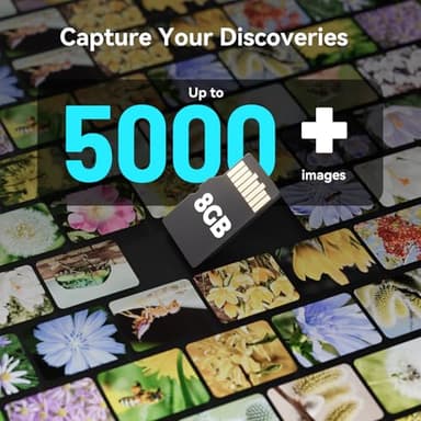 Hideal Microscope for Kids Adults, 100X Handheld Coin Magnifier for Collectors, HP30 USB Digital Magnifying Glass with Light, Portable Jewelers Loupe with Screen, Pocket Mini Scope Camera for Trichome - Image 5