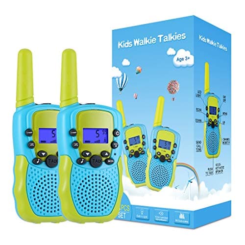 Selieve Toys for 3-12 Year Old Boys Girls, Walkie Talkies for Kids 22 Channels 2 Way Radio Toy with Backlit LCD Flashlight, 3 Miles Range for Outside, Camping, Hiking - Image 1
