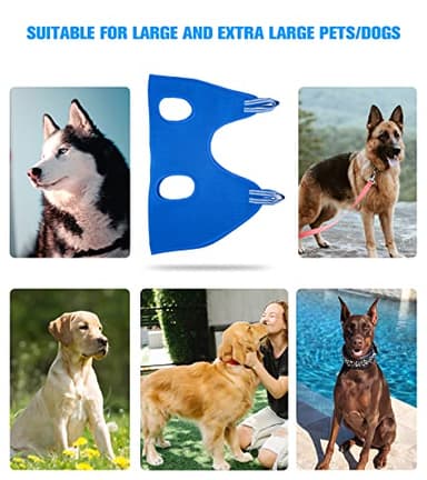 Kkiimatt Dog Pet Grooming Hammock,XL Hanging Harness for Nail Trimming, Dog Hammock for Nail Trim, Grooming Sling Holder Helper for Large Dogs, Grooming Hanger Restraint Bag with Clipper - Image 3