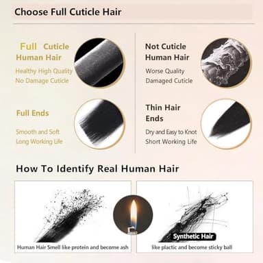 Doupor Wire Hair Extensions, Halo Hair Extensions Real Human Hair, Natural Black Invisible Wire Real Human Hair Extensions,Fish Line Layered For Women 22inch 100g - Image 8