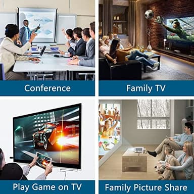 Apple MFi Certified Lightning to HDMI Digital AV Adapter 1080P HD Video HDMI Sync Screen Connector Cable with Charging Port Compatible with iPhone 14/13/12/11/ X/ 8/7/ iPad on HDTV/Projector/Monitor - Image 6