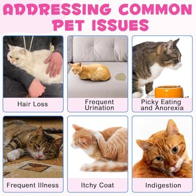 Collagen for Cats, Cat Collagen Liquid Drops for Cats with Biotin, MSM & Ginger Digestive & Immunity Support, Itch Relief, Skin & Coat and Joint Health, Cat Supplement 60ml ﻿ - Image 4