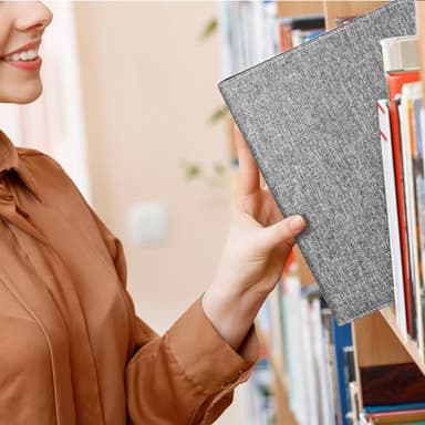 WOT I Trading Card Binder, 900 Pockets Collection Card Binder Sleeves with Polyester Fabric Cover&Zipper, Double Sided Pockets Card Holder Carry Card Case for Standard Size Cards - Grey - Image 6