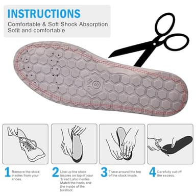 Acupressure Insoles for Men and Women, Helps Promote Blood Circulation and Relieve Fatigue Orthopedic Acupoint Massage Insoles (Blue, M-US 8-11) - Image 5