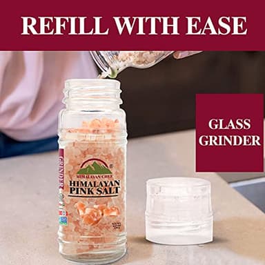 Himalayan Chef Himalayan Pink Salt Grinder-4.2 oz, (5303C) - Image 8