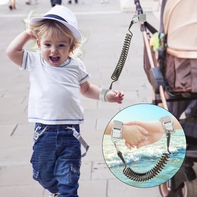 Accmor Toddler Harness Backpack Leash, Cute Excavator Kids Backpack with Anti Lost Wrist Link for Outdoor Walking, Mini Black Child Backpack Wristband Tether Leashes for Boys Girls Aged 1-3 Years Old - Image 8