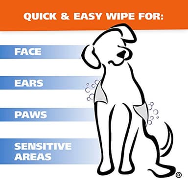 Wahl USA Pet Refresh Lavender Cleaning Wipes for All Dog Breeds - Use on Ears, Nose, Paws, Bottom, & Sensitive Areas - 50 Wipes - 820018A - Image 4