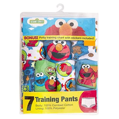 Sesame Street unisex- baby Potty Training Pants Multipack, Sesameb7pk, 3T - Image 2
