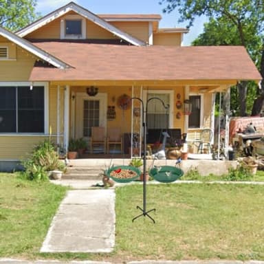 4 Pack Hanging Bird Feeder and Bird Bath Tray 10 inch for Garden Yard Outside, Green - Image 5