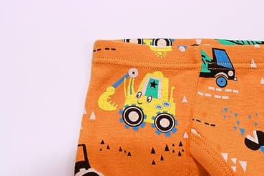 Boboking Little Boys Briefs Dinosaur Truck Toddler Kids Underwear (Pack of 6) 3/4T - Image 3