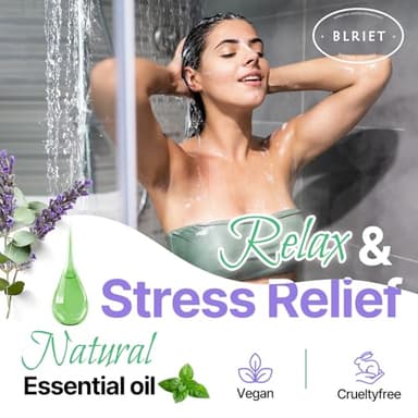 Shower Steamers Aromatherapy BLRIET 8 Pack Gifts for Women, Birthday Christmas White Elephant Gifts Stocking Stuffers for Adults Her Mom Him Home Spa Gym Natural Essential Oil Self Care Relaxation - Image 2