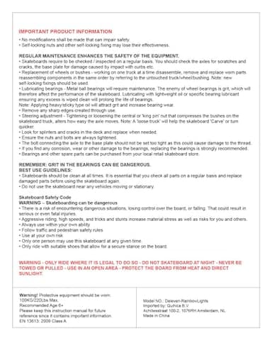 Deleven 22" Skateboard with Bright LED Wheels, Skate Tool, ABEC 7 Bearings - for Kids Beginners Adults - Image 10