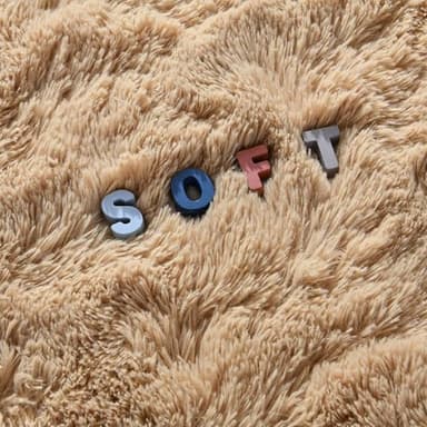 ULTSOFE 5x8 Fluffy Soft Beige Rug for Living Room Bedroom, Large Area Rugs Super Soft Shaggy Carpet for Classroom Kids Babys Playroom Toddler Nursery Dorm Home, Modern Indoor Non Slip Rug - Image 6